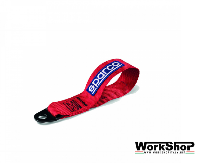 Gancio traino Sparco con patch Martini Racing ricamata