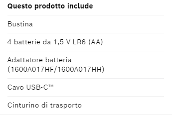 Rilevatore Bosch Wallscanner D-Tect 200 C Professional