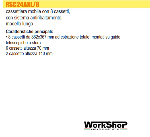Carrello Beta RSC24AXL/8
