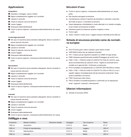 Detergente Sanificante Karcher RM 732 5 litri