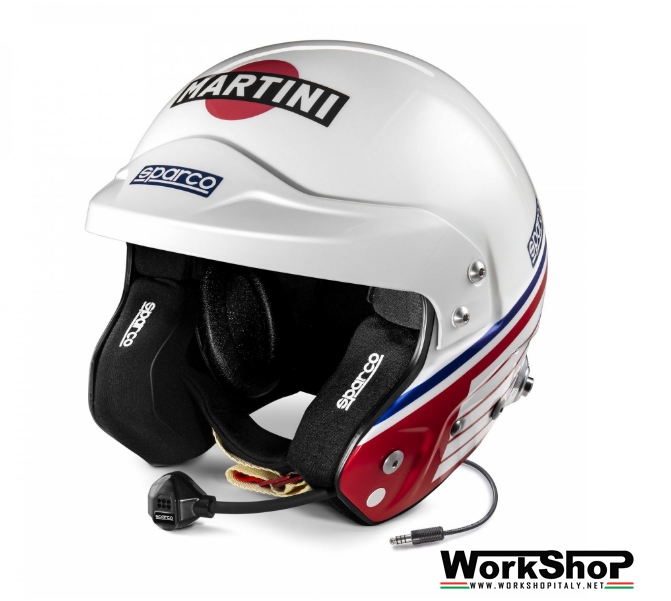 Casco jet Martini Racing Sparco AIR PRO RJ-5i MARTINI RACING JET