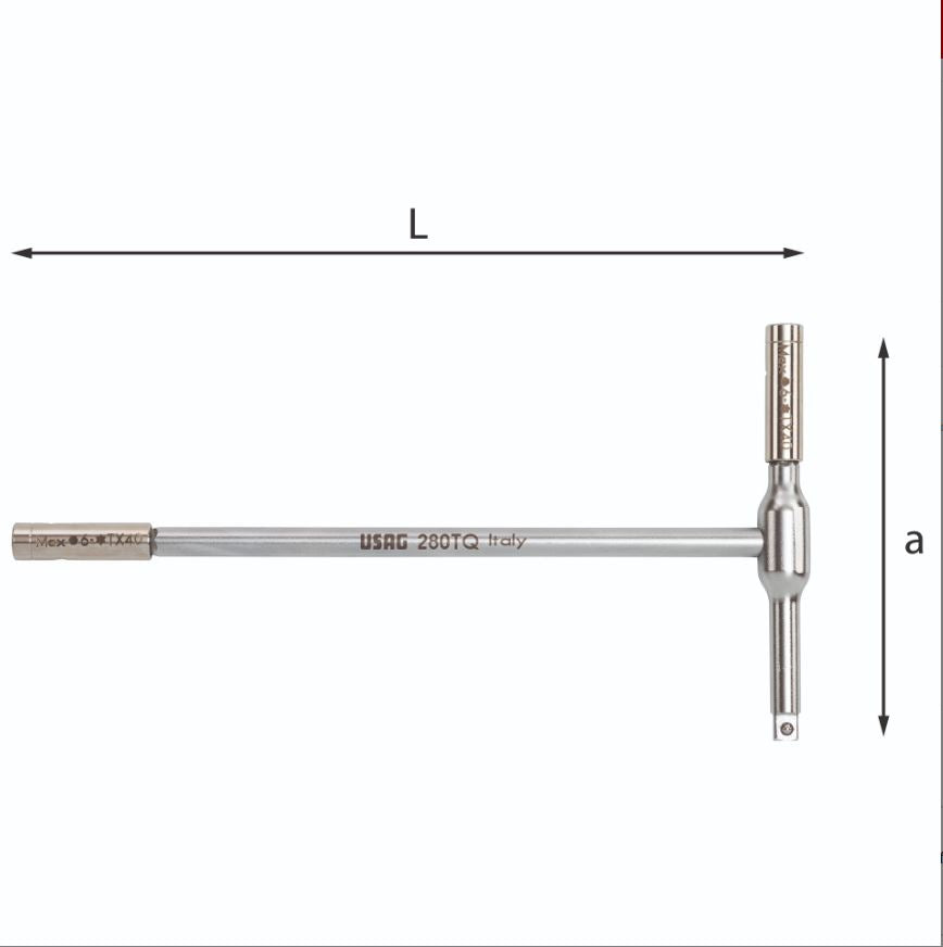 Chiave a T portainserti Usag 280 TQ