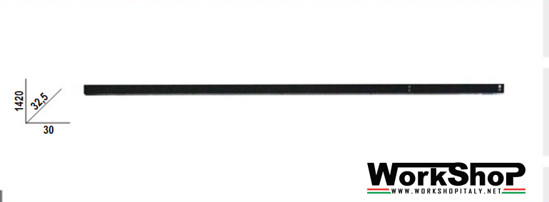 Staffe laterali per parete tipo largo per C45 Beta C45pro SL