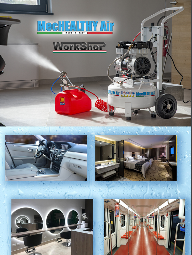Sistema di sanificazione Meclube MecHealthy PROFY