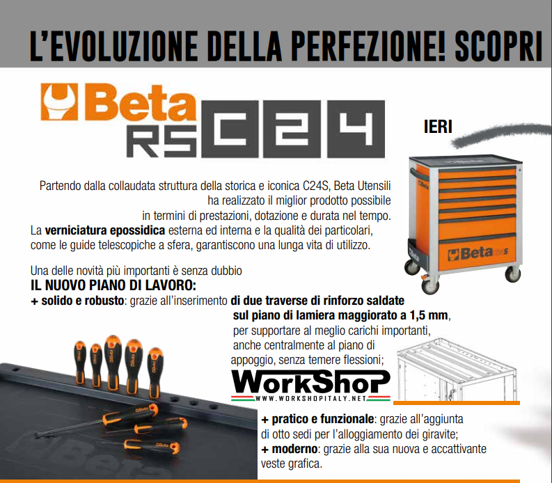 Carrello Beta RSC24 8 Cassetti