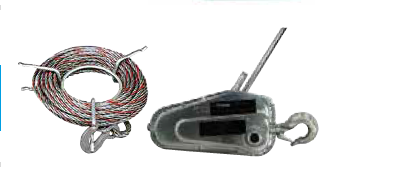 Argano manuale Tirfor T 7 Tractel+ fune 20mt. 8,3mm