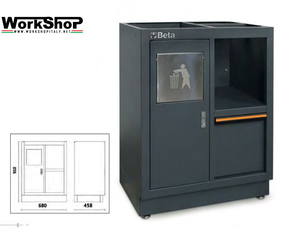 Modulo fisso di servizio per arredo officina Beta C45PRO MS