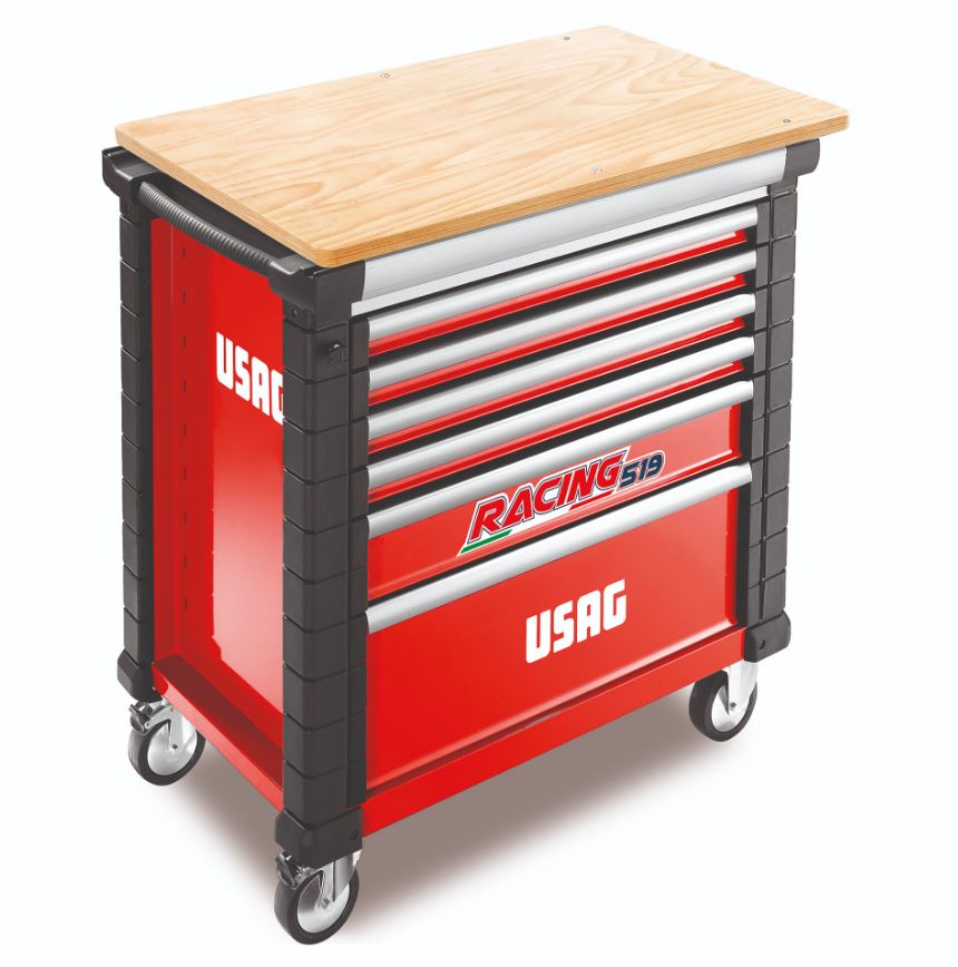 PIANO IN LEGNO M4 (965 MM) PER CARRELLO Usag 519 ACT7