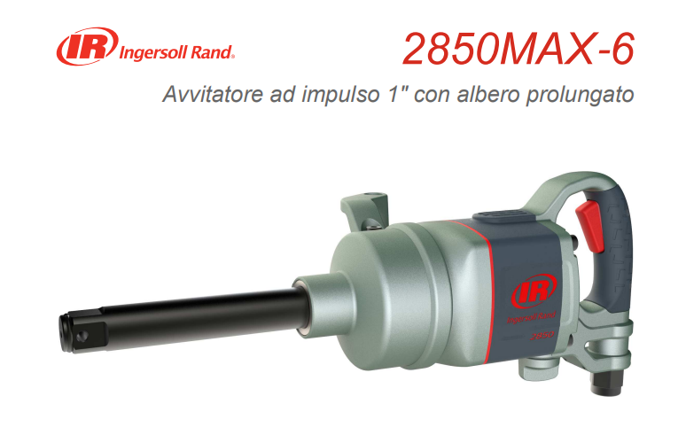 Avvitatore pneumatico Ingersoll Rand 2850MAX-6 1" 2850Nm