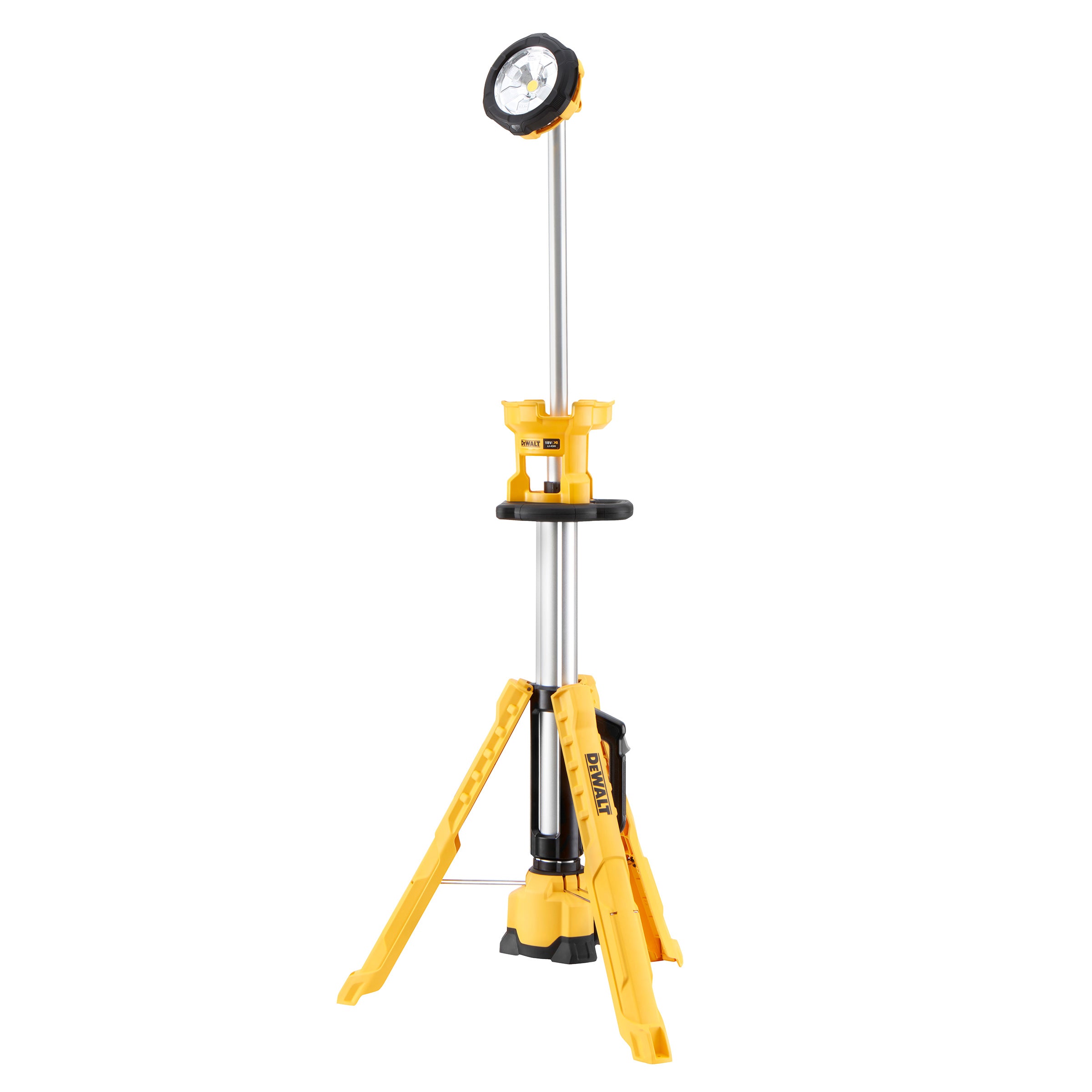Faro led con treppiede DeWalt 18V senza batterie/caricabatterie