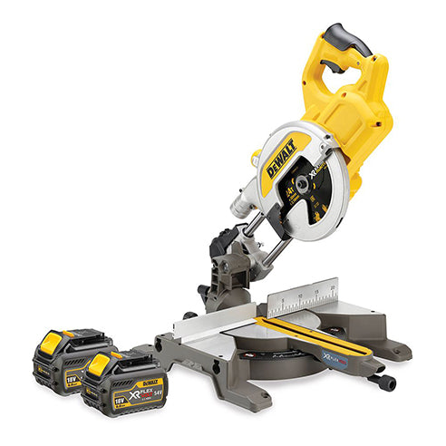 Segatrice troncatrice DeWalt 216mm 54V 6Ah XR FLEXVOLT DCS777T2