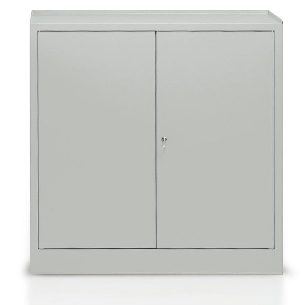 Armadietto ante battenti a 2 piani regolabili mm.1000x400x1000 Tecnotelai E377