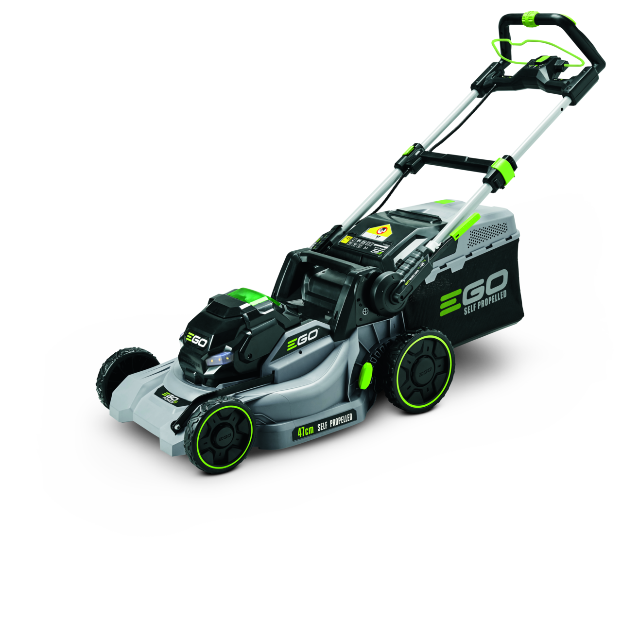 Rasaerba a batteria 56 volts LM1903E-SP semovente 47cm 5AH SET + kit mulching