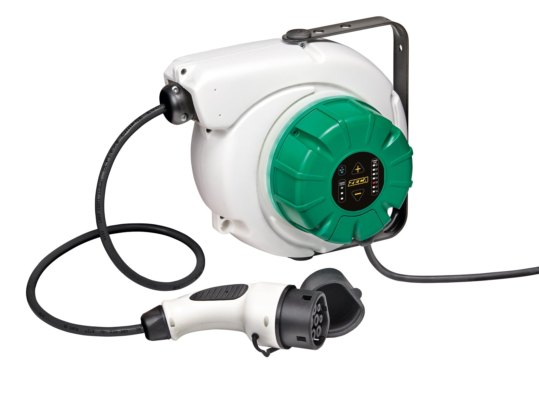 Avvolgitore ricarica auto elettriche Zeca Serie EV2WB