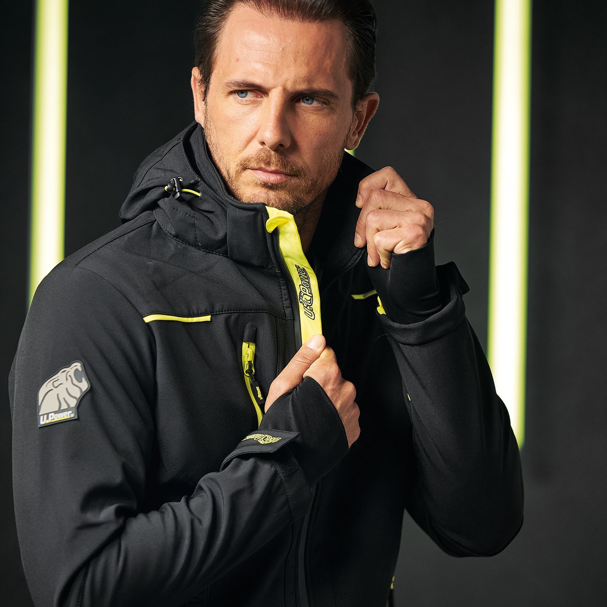 Giacca in Softshell U-Power Space