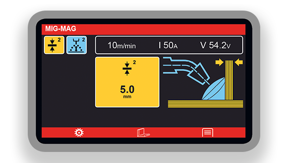 Saldatrice Telwin ELECTROMIG 330 WAVE AQUA