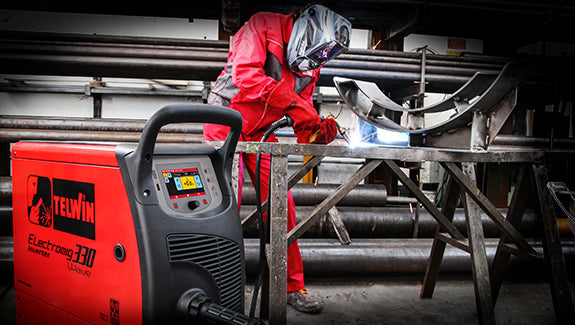Saldatrice Telwin ELECTROMIG 330 WAVE AQUA