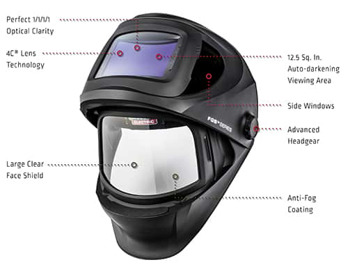 Maschera saldatore automatica Lincoln Lcd VIKING FGS