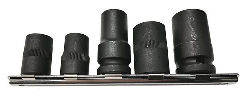 SET 5 PEZZI, BUSSOLE SPECIALI PER PINZE FRENI PER PORSCHE & VAG, SU GUIDA METALLICA FM-BRAKE