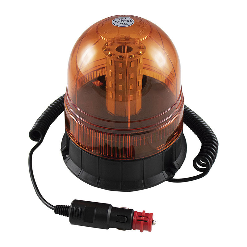 LUCE SEGNALETICA MAGNETICA A LED, LUCE GIALLA FM42375