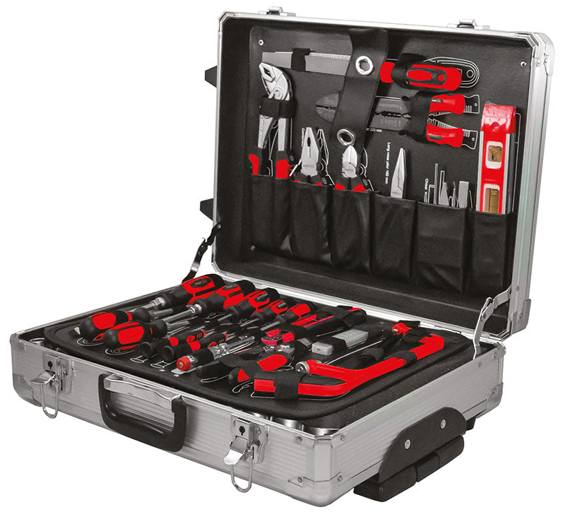 VALIGETTA-TROLLEY IN ALLUMINIO 159 PEZZI, IDEALE PER ASSISTENZA E MANUTENZIONE Fermec FM53159