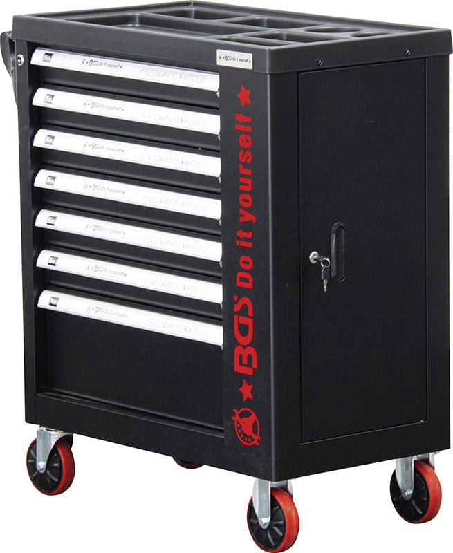 CARRELLO PORTAUT.7 CASSETTI NERO,172 UTENSILI FM8506