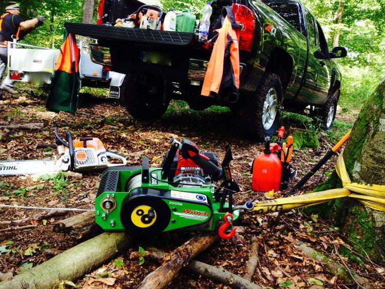 Verricello Forestale Automatico VF 150 Docma + Zaino