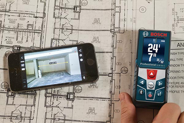 Distanziometro laser Bosch GLM 50 C Professional