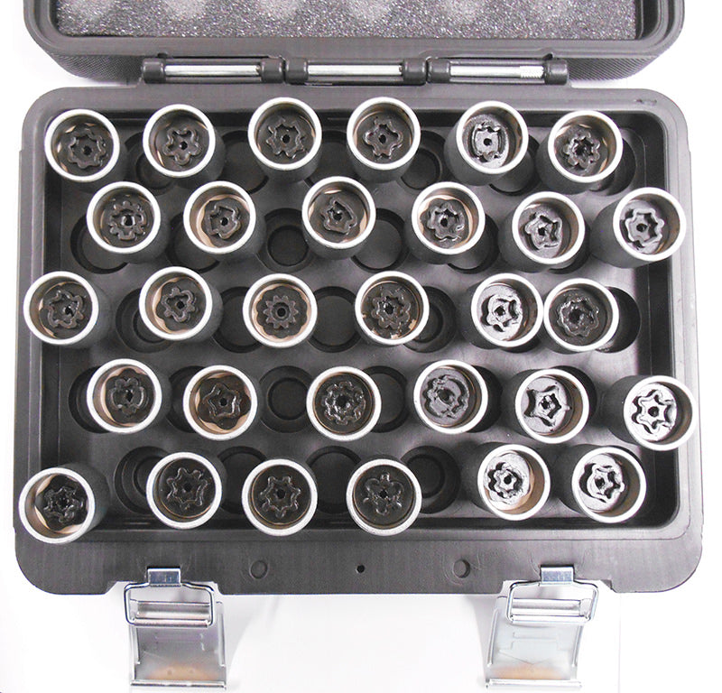 SET 30 PEZZI, INSERTI SPECIALI PER BULLONI DI SICUREZZA PER MERCEDES-BENZ MB30