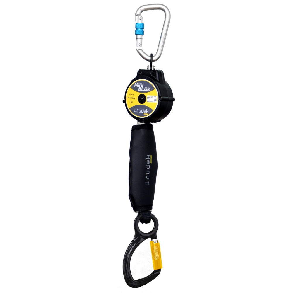 Cordino con recupero automatico IRUDEK MINIBLOK C 2mt.