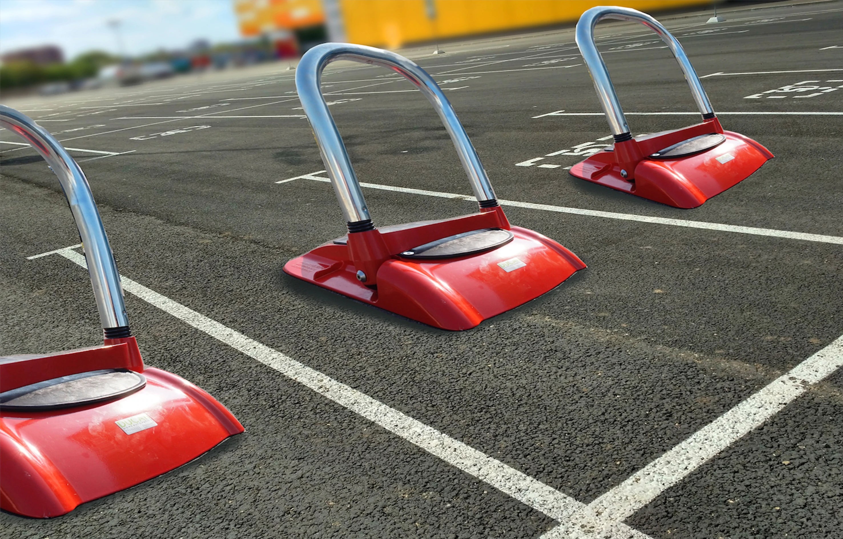 Park Defender dissuasore di sosta a batteria con radiocomando DUCATI HOME My Park