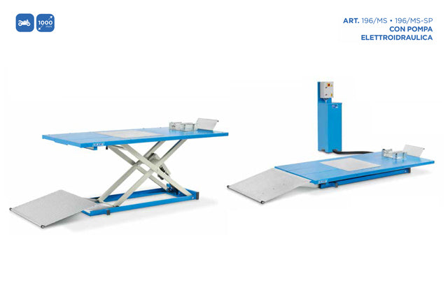 Ponte sollevatore OMCN per taglierba e trattorini ART. 196/MS