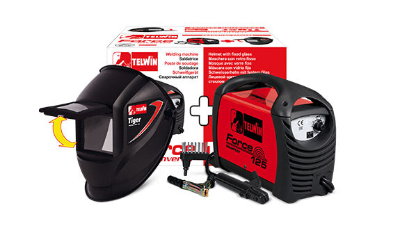 Saldatrice Telwin FORCE 125 + MASCHERA