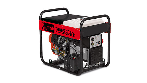 Saldatrice con generatore di corrente Telwin THUNDER 304CE motore Honda