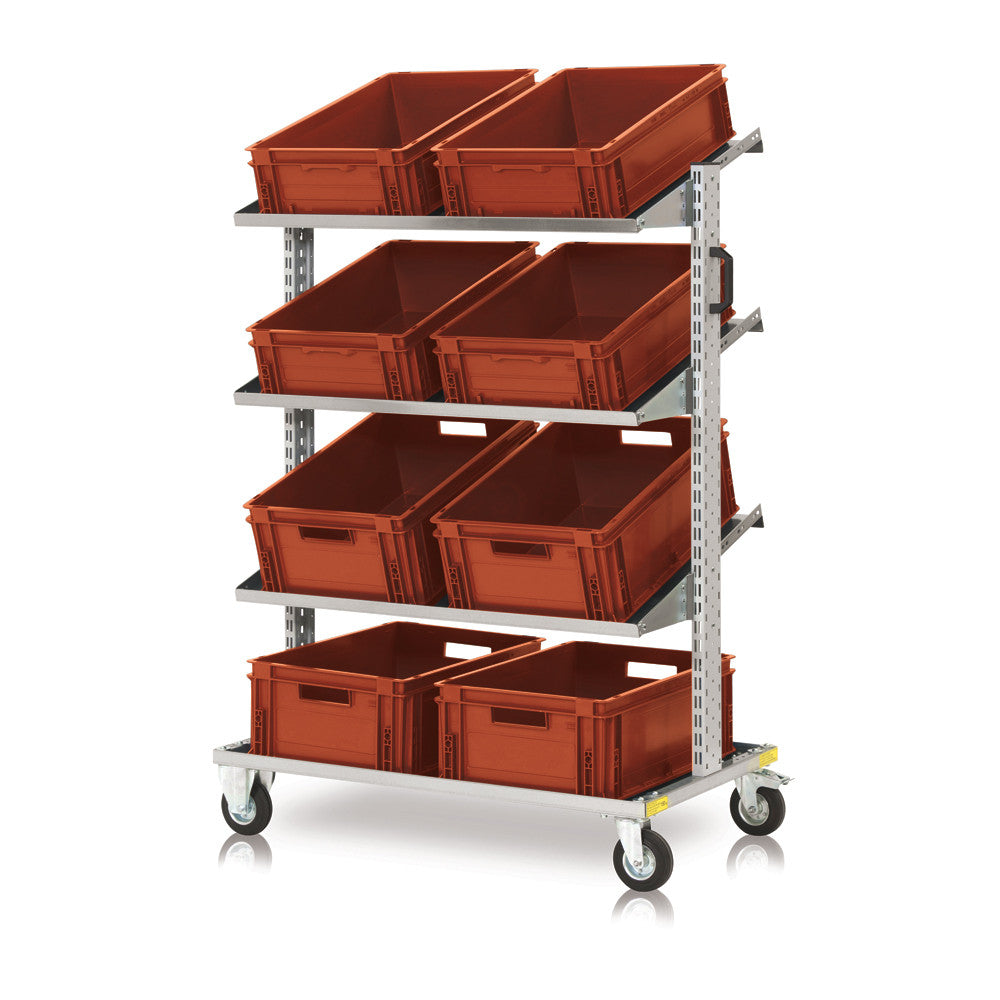 Carrello portacassette 8 cassette Tecnotelai