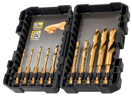 Set 10 Punte SDS+ Extreme2 DEWALT DT70753-QZ – Diametri Da 5 A 12 Mm, Per Trapano A Percussione, Custodia Inclusa