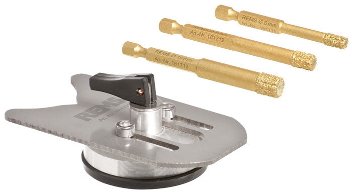 Set Punte per Piastrelle 6-9-10 Rems 181700