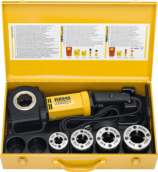 Filiera Rems Amigo Set 1/2" a 1-1/4"