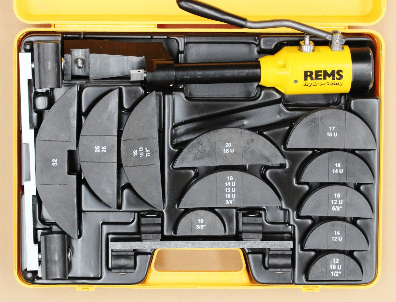 REMS Hydro Swing 22V Set Allround 32 – Akku-Rohrbieger, Nr. 153418, Gebraucht Aber Gut