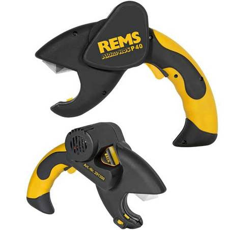 Cesoia per tubi Batteria Rems Akku-Ros P40
