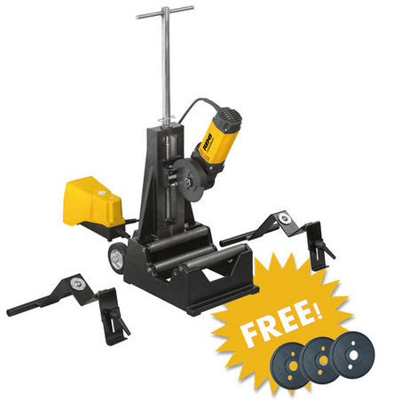 Macchina da taglio per tubi Rems DueCento Basic + 3 lame