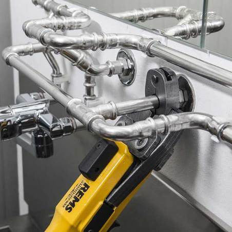 Pinze a pressare Rems 45°V - VG - M fino a 35mm