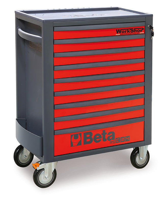 Carrello RSC24 9 cassetti Beta + Allestimento 406 Utensili in termoformato morbido