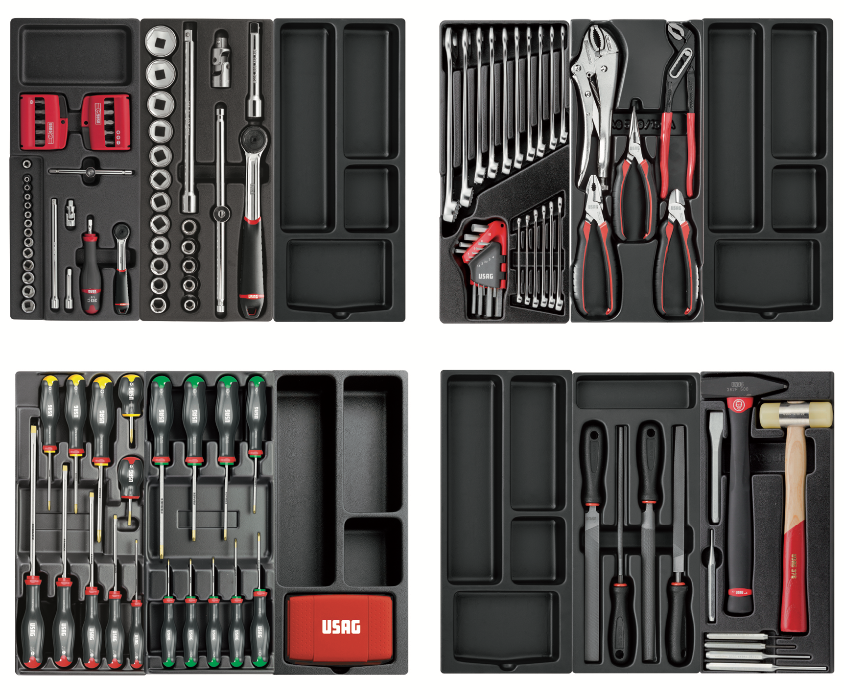 Carrello Usag 516 START con assortimento MANUTENZIONE 495PM 154pz