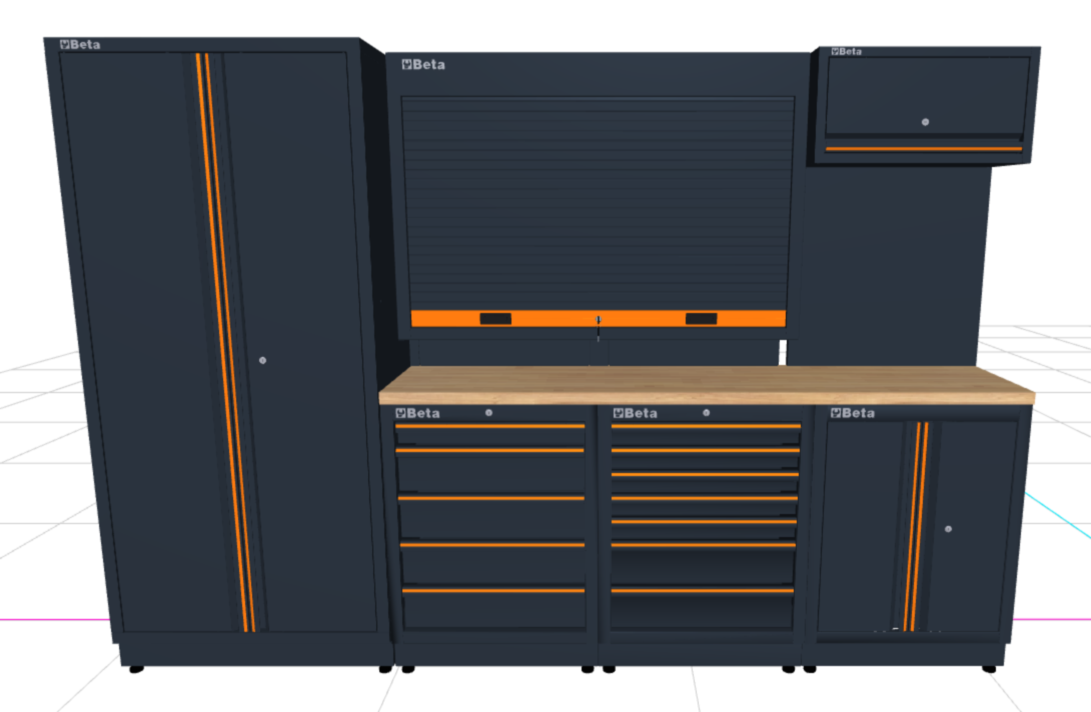 Arredo Officina Beta C45PRO WSSC