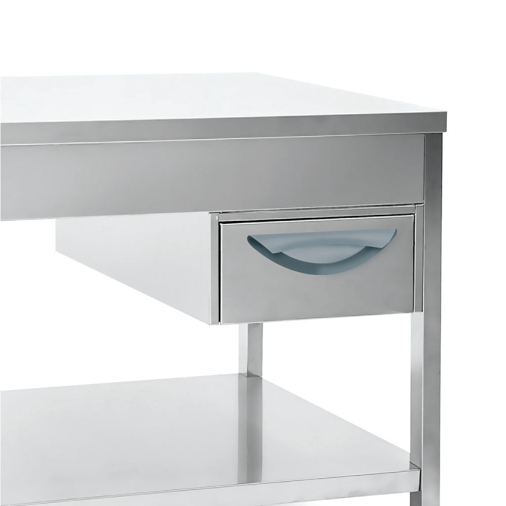 Tavolo INOX AISI 304 smontabile Tecnotelai 1200x700x850