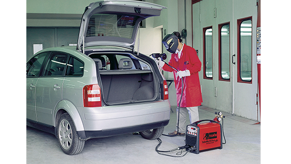 Saldatrice inverter a filo Telwin TECHNOMIG 225 PULSE 230V + ACC.