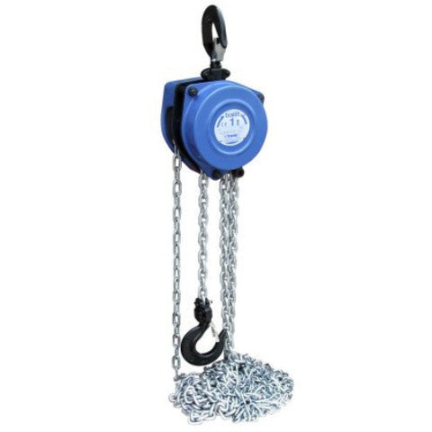 Paranchi manuali a catena Tralift Tractel da 250kg a 20ton