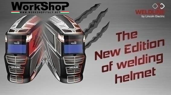 Maschera saldatore automatica Lincoln Lcd EUROSPEED Blackrobot Weldline
