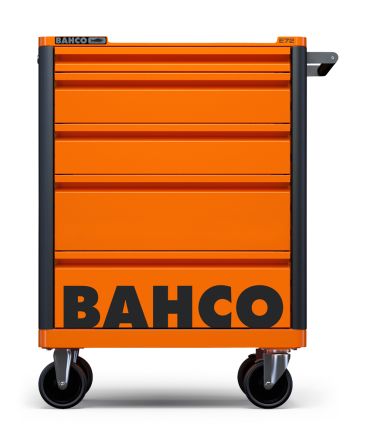 Carrello portautensili Bahco 5 cassetti completo di 114 utensili 1472K5/S1
